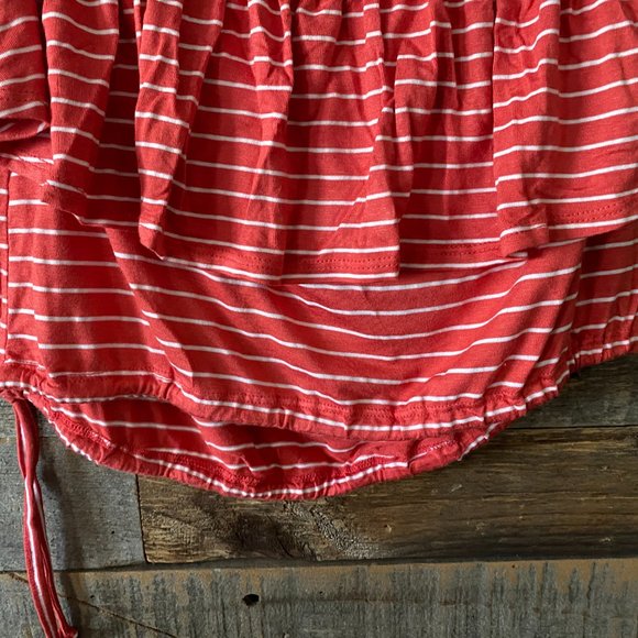 Abercrombie & Fitch Red and White Stripe Tube Top Size S - Picture 6 of 6